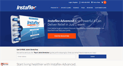 Desktop Screenshot of instaflex.com