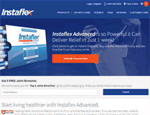 Tablet Screenshot of instaflex.com